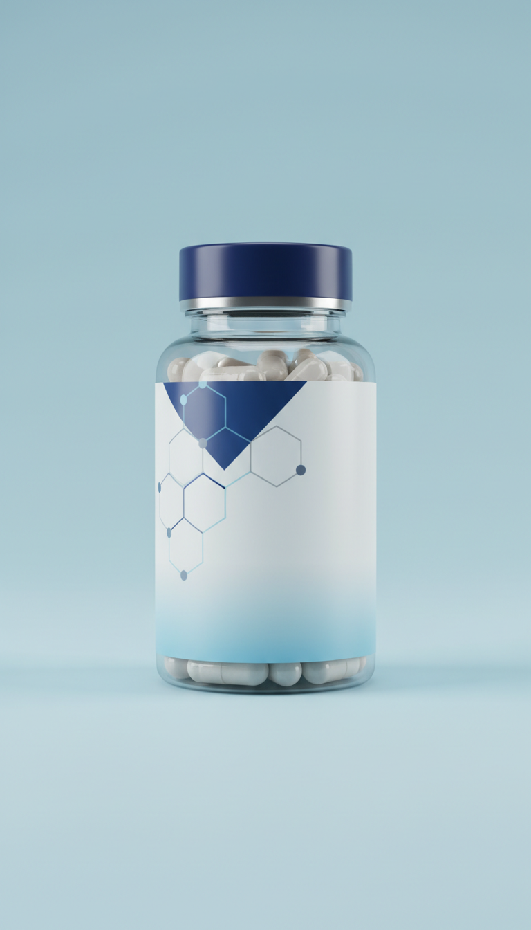 Branched-Chain Amino Acid Capsules Bottle High-Purity